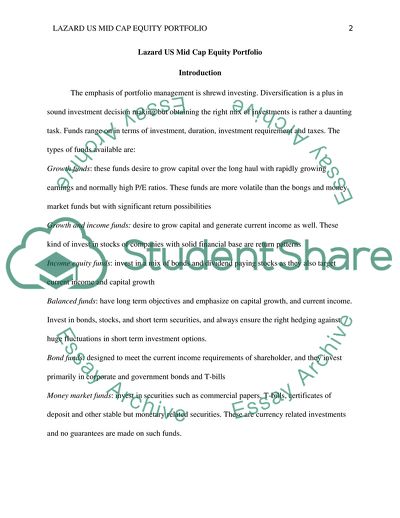 Lazard US Mid Cap Equity Portfolio