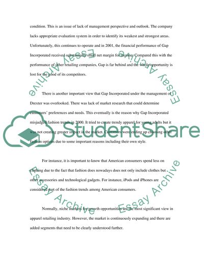 Gap, Inc. Retailing Analysis