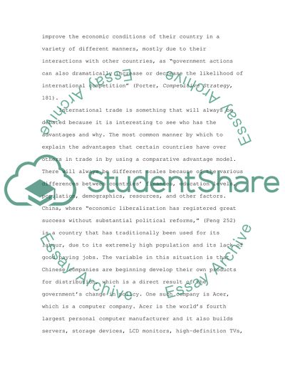 US Improvement of Economic Performance