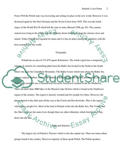 Characteristics of Poland