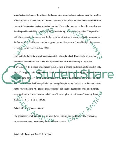 Final Constitution Project--the Country Of Houstatlantavegas
