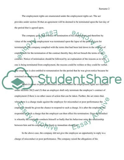 The Employment Tribunal