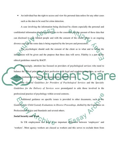 The Data Protection Act