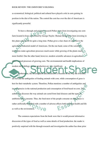 A Natural History of Four Meals