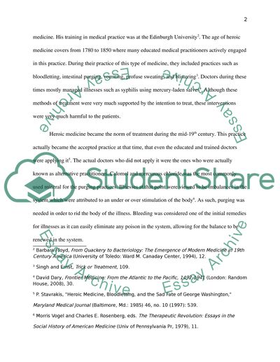 Impact of Heroic Medicine on Contemporary Medicin