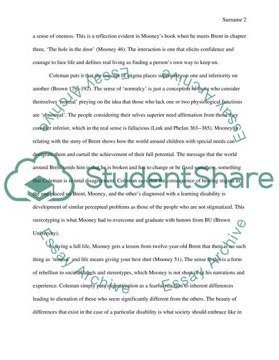 Coleman as a Lens for Parts of the Mooney Book