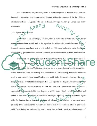 Why You Should Avoid Drinking Soda