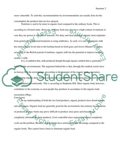 Organic versus Conventional Foods - Which Ones Are Healthier