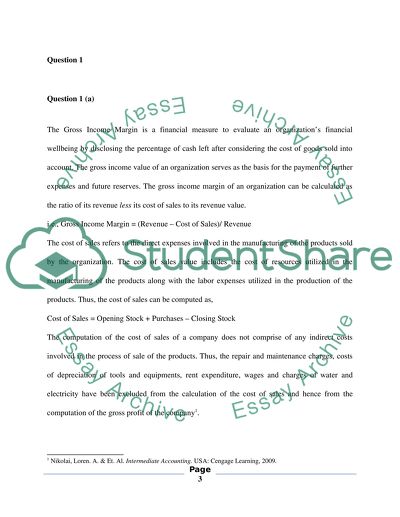 The Gross Profit Margin of Mark Equipment Pty Ltd