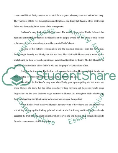 Comparison of the Characters Emily, and Deborah