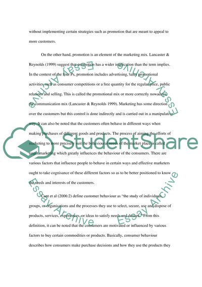 Promotion as Essential Part of Effective Marketing