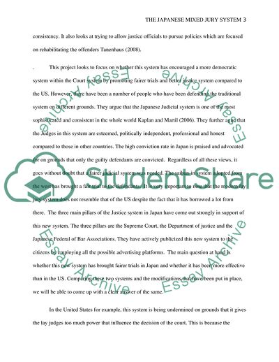 The Japanese Mixed Jury System: Saiban-In Seido