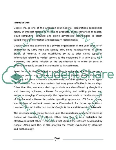 Google - One of the Most Secretive Organizations