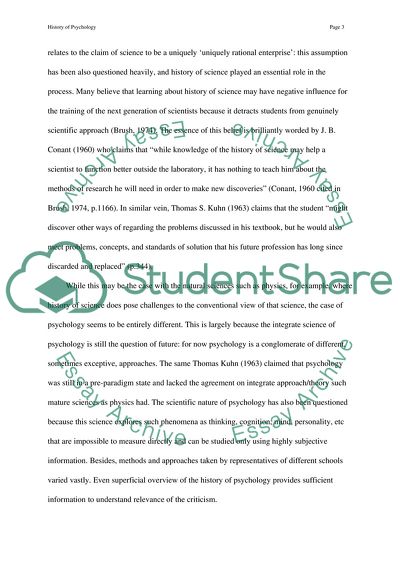 Should the History of Psychology be X Rated