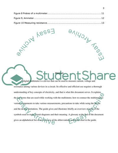 A User Guide: How to Use the Digital Multimeter