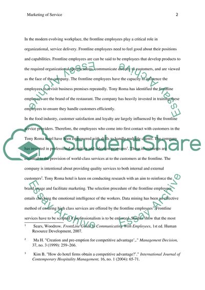 Contemporary Hospitality Management