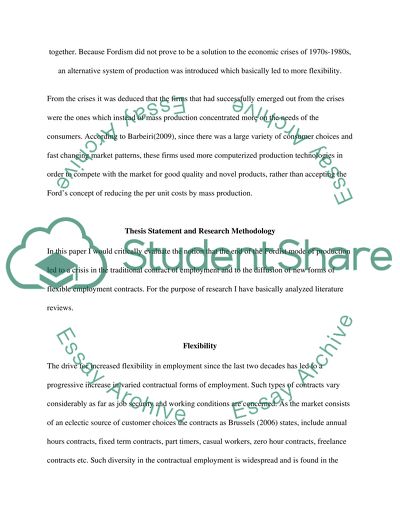 Flexibility and Nonstandard Contracts