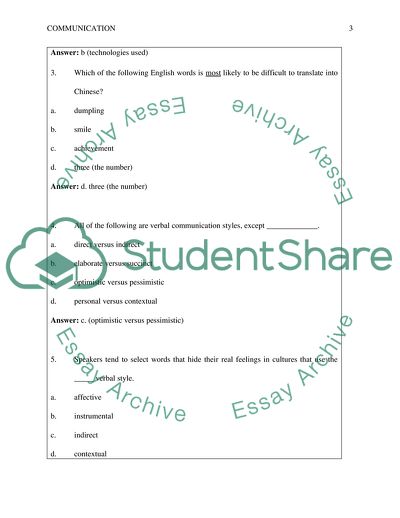 Challenge of Intercultural Communication