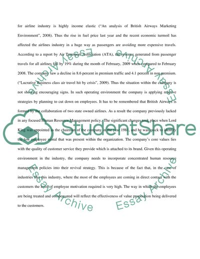 Human resource - service industry