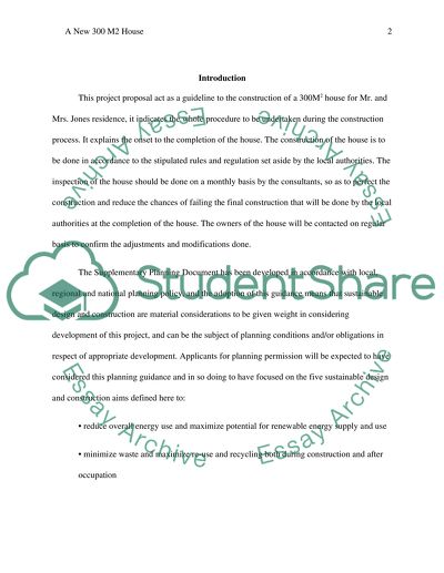 Construction of a House