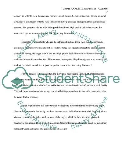 Crime Analysis and Investigation