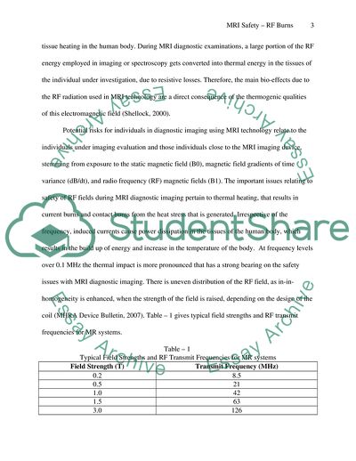 MRI Safety: RF Burns Causes and Prevention