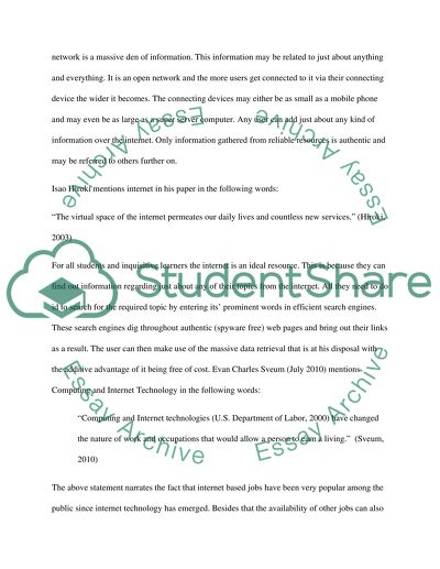 The Internet Technology and Data Ownership Issue