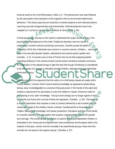 Traditional Psychology With an Increased Context Reference