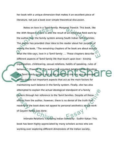 Constructions of Gender, Sexuality, and the Family in Indian Religions and Cultures