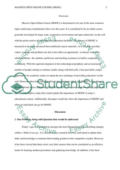 Massive Open Online Course