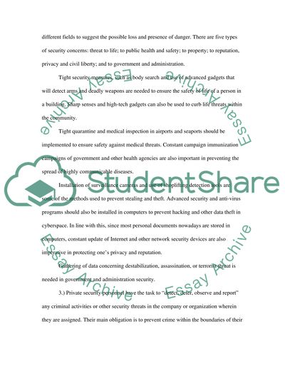 CJ452 Security Planning and assessment