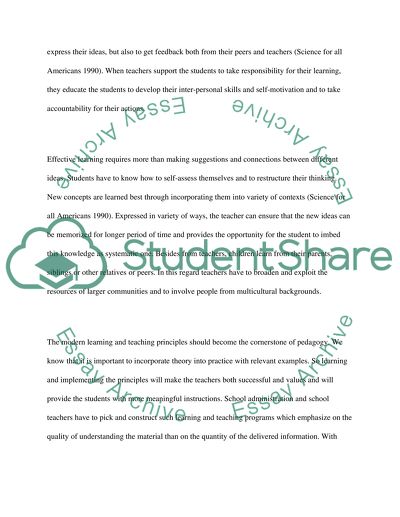 The Traditional Pedagogical Method of Learning