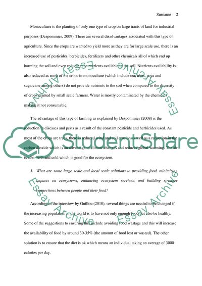 Food Availability Worldwide