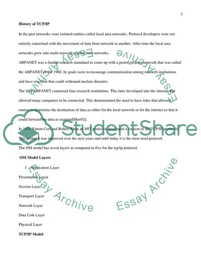 Analysis of Internet Protocol Networks