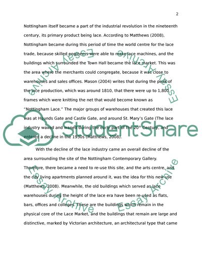 Nottingham Contemporary Gallery