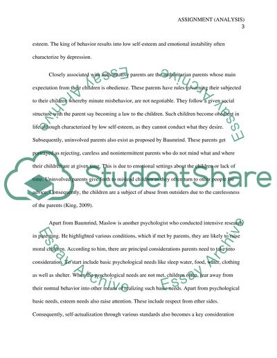 Major Theories of Parenting