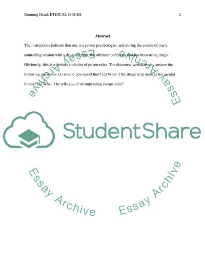 How to Be a Professional Prison Psychologist