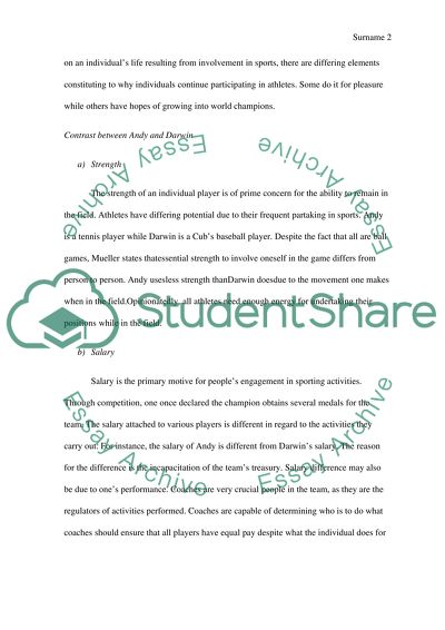 Contrast between Professional Athletes Andy Lyons and Darwin Barney