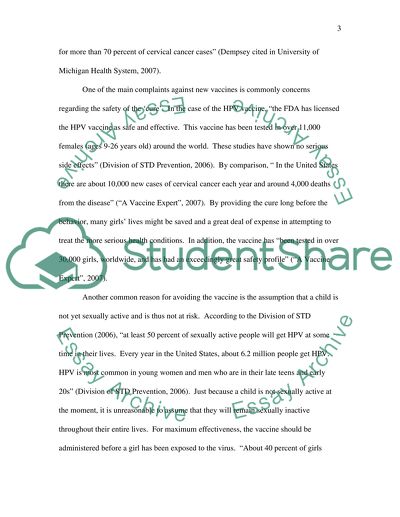 The pros for teenage girls getting the new HPV vaccine