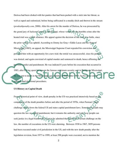 Jimmy Lee Grays Trial and Execution Process