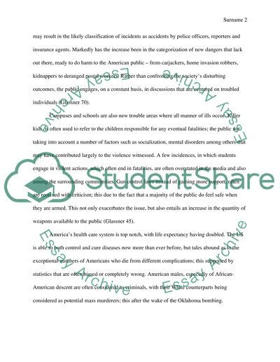 Why Americans Are Afraid of the Wrong Things by Glassner
