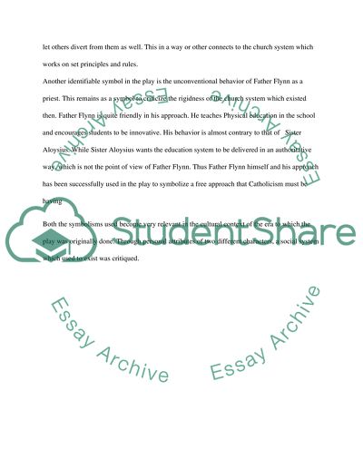 Doubt a parable free picture