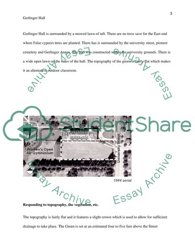 Gerlinger Hall