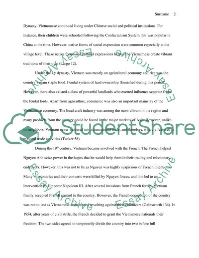 Asian Country: Vietnam