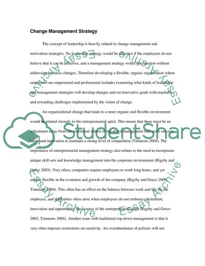 Strategic management leadership strategy