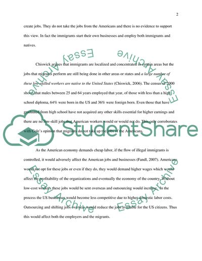 Immigration Problems in the United States