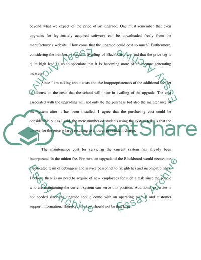 BlackBoard Online Learning Environment