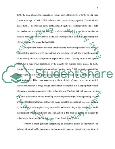 Regulating Marriage and Cohabitation