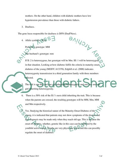 Inheritance and Mutation Mechanisms
