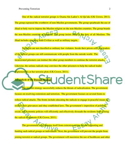 Preventing Terrorism: Understanding Radicalisation, Vulnerabilty and Improving Practice